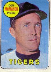 1969 Topps Baseball Cards      616     Don McMahon
